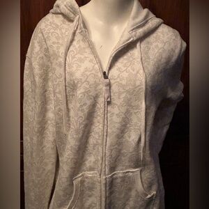 Classic Elements Hooded Zip Up Sweatshirt  Printed Women’s Large